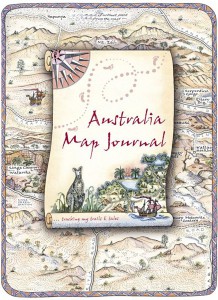 Special Edition Australia Map Journal Front Cover