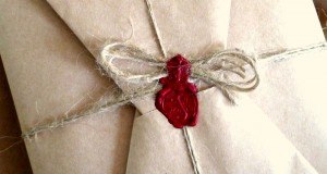 Gift Wrapped with sealing wax